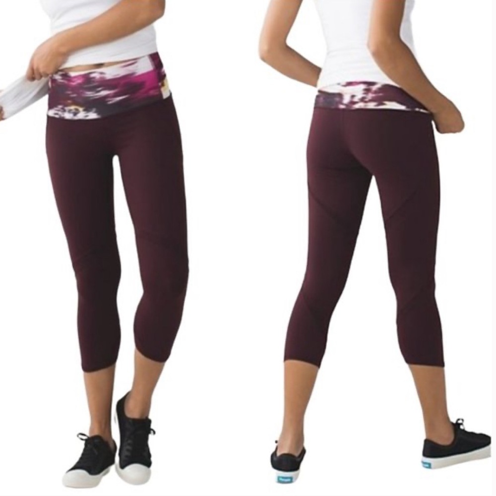 Lululemon Cropped Legging Size 4
